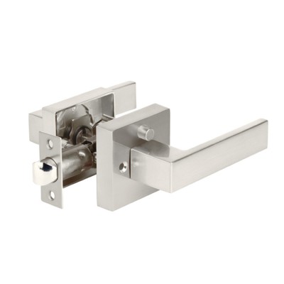 Stainless Steel Zinc Alloy Lever Tubular Latch Passage Door Handle Lock