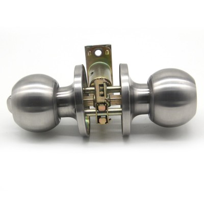 American Standard Stainless Steel Cerradura De Pomo Chapa Door Tubular Lever Knob Lock