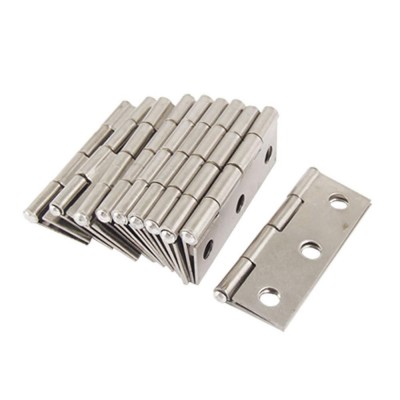 Folding Butt Hinges Silver Tone Home Bisagras Engsel Pintu Hardware Stainless Steel Door Hinge